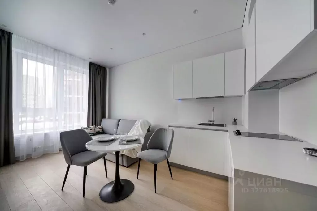 Студия Москва Шелепихинская наб., 34к4 (25.0 м) - Фото 1