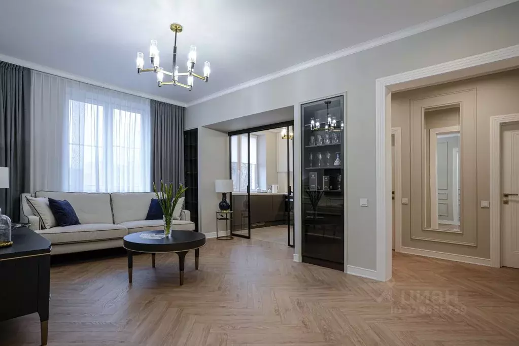 3-к кв. Москва ул. Усиевича, 23 (80.0 м) - Фото 2