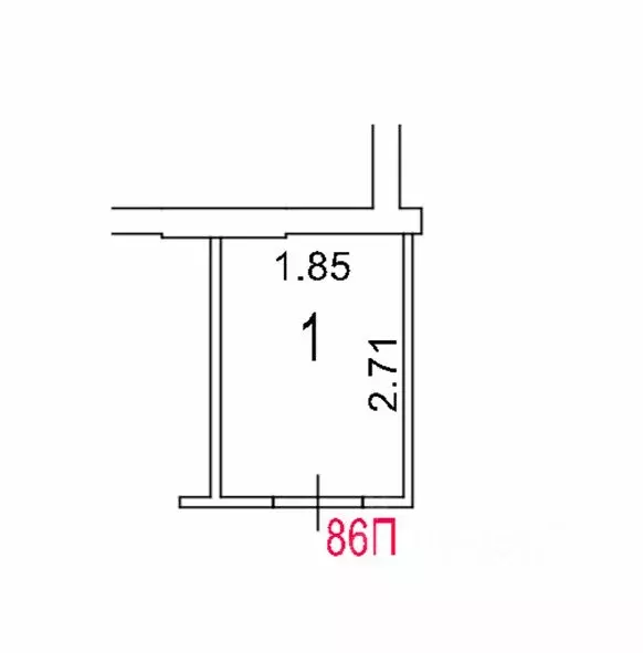 Помещение свободного назначения в Москва Давыдковская ул., 10 (5 м) - Фото 1