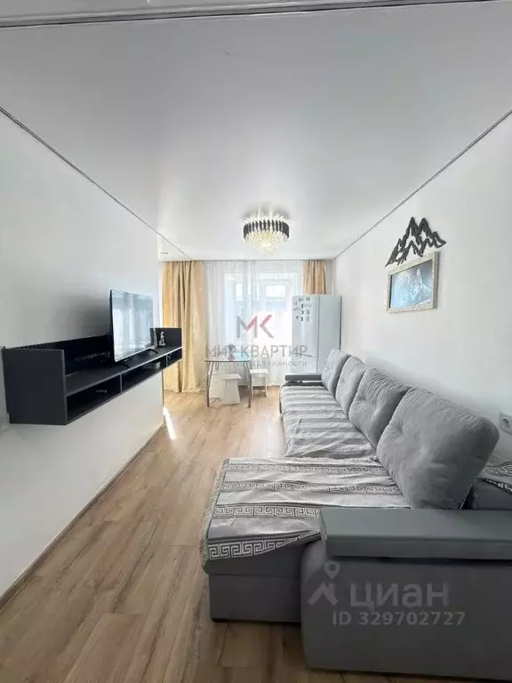 3-к кв. Тыва, Кызыл ул. Кечил-Оола, 7Г (59.9 м) - Фото 1