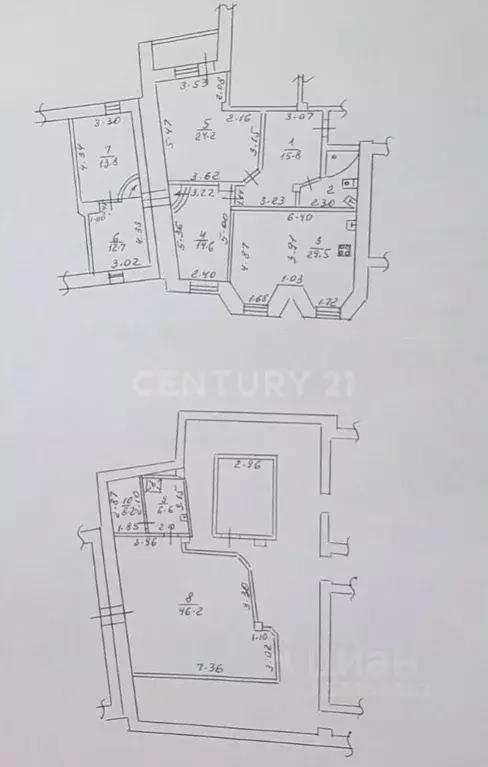 6-к кв. Липецкая область, Липецк ул. Валентины Терешковой, 13Б (180.0 ... - Фото 1