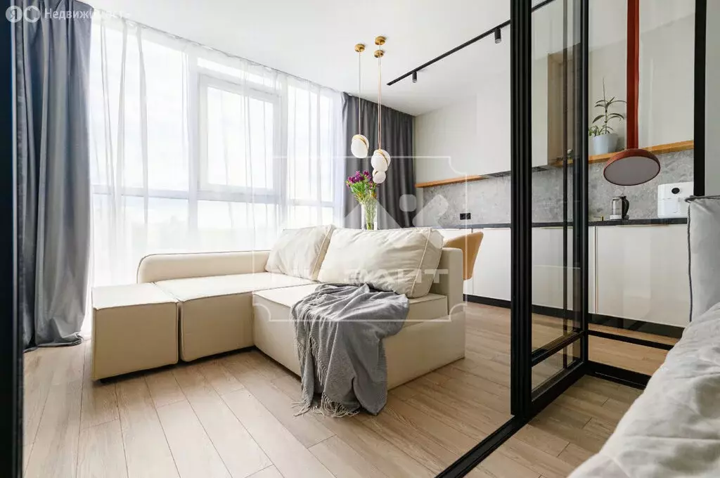 Квартира-студия: Санкт-Петербург, Уральская улица, 21 (30 м) - Фото 1