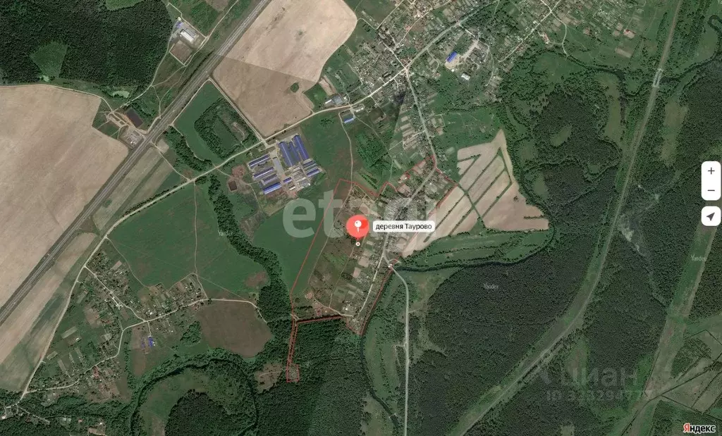 Участок в Калужская область, Малоярославецкий муниципальный округ, ... - Фото 1