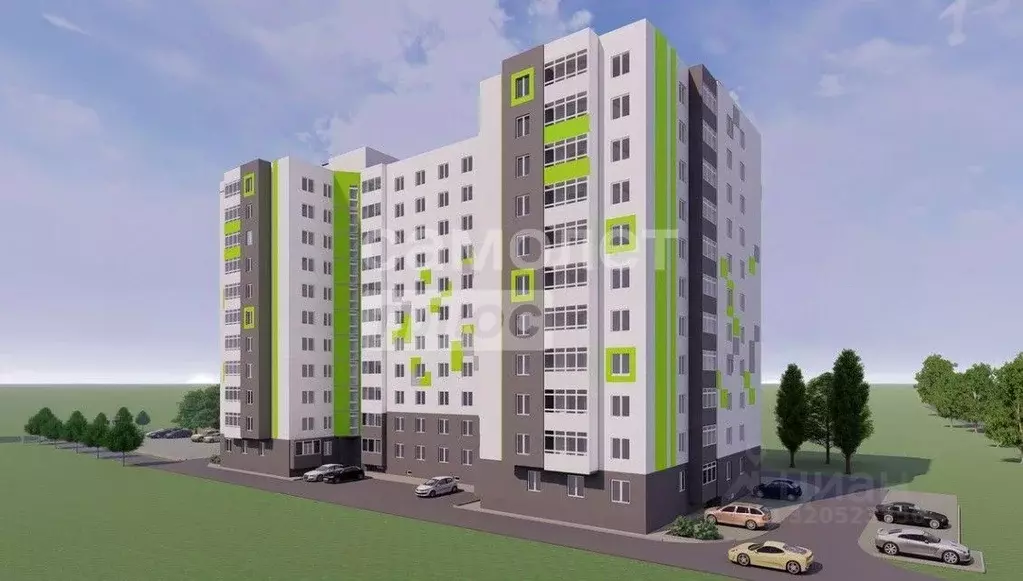 2-к кв. Курская область, Курск Театральная ул., 18 (56.07 м) - Фото 1