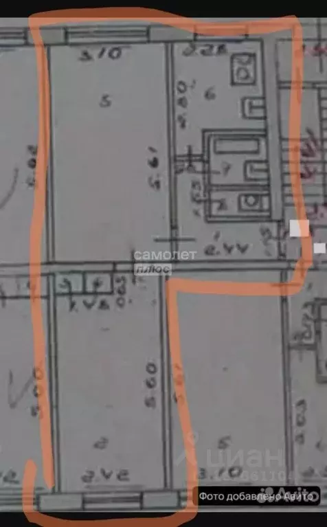 2-к кв. Липецкая область, Липецк ул. Космонавтов, 29 (43.3 м) - Фото 1