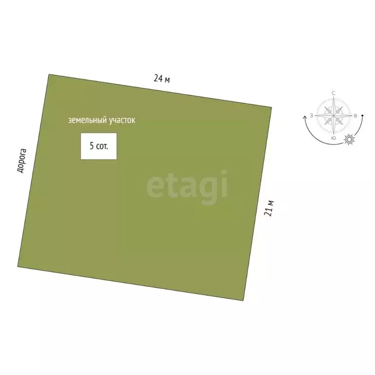 Участок в Ростовская область, Аксайский район, Старочеркасское с/пос, ... - Фото 1