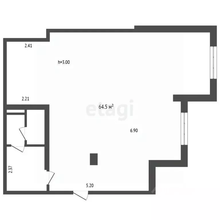 Помещение свободного назначения в Тюменская область, Тюмень Заречный ... - Фото 0