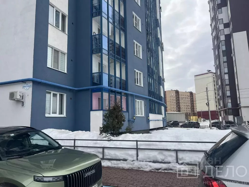 1-к кв. Рязанская область, Рязань ул. Брестская, 1 (41.0 м) - Фото 2