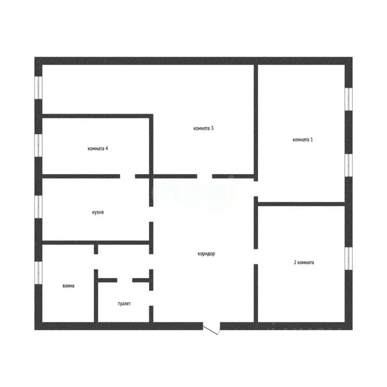 4-к кв. Псковская область, Остров Остров-3 кв-л, 12 (101.5 м) - Фото 1
