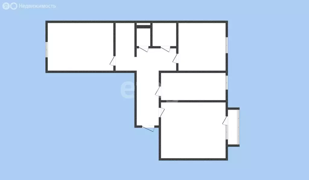 3-комнатная квартира: Черкесск, улица Космонавтов, 60 (67.9 м) - Фото 1