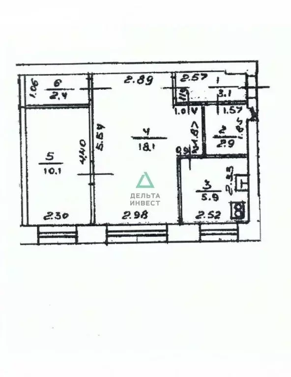 2-к кв. Башкортостан, Уфа ул. Рихарда Зорге, 38/3 (42.5 м) - Фото 2