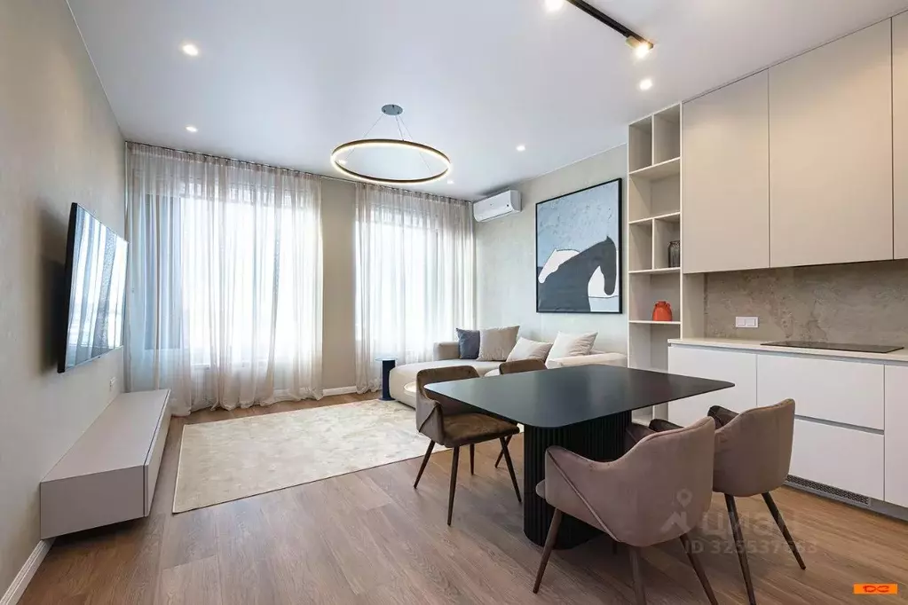 3-к кв. Новосибирская область, Новосибирск Московская ул., 77 (90.0 м) - Фото 2