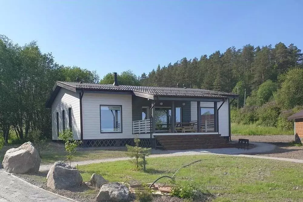 Дом в Карелия, Лахденпохский муниципальный округ, пос. Кортела  (120 ... - Фото 1