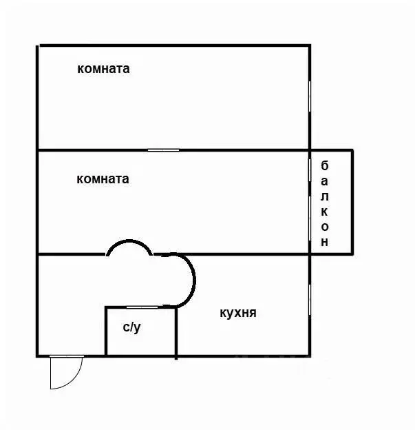 2-к кв. Приморский край, Уссурийск ул. Некрасова, 92Б (41.0 м) - Фото 1