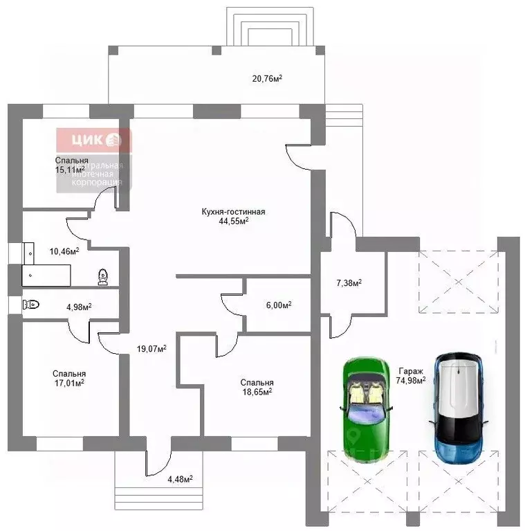 Дом в Рязанская область, Рязань 6-й Авиационный проезд, 29 (224 м) - Фото 2