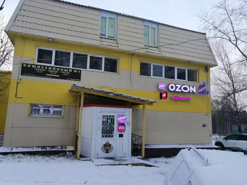 Торговая площадь в Пермский край, Губаха просп. Ленина, 45А (350 м) - Фото 1