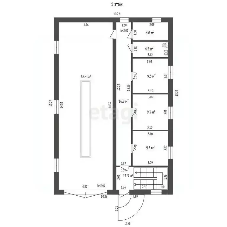Склад в Тамбовская область, Тамбов Бригадный проезд, 3А (254 м) - Фото 2