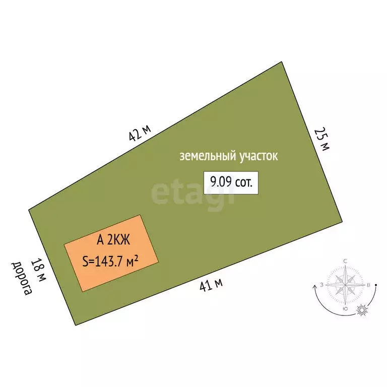 Дом в Тюменская область, Нижнетавдинский муниципальный округ, СНТ ... - Фото 1