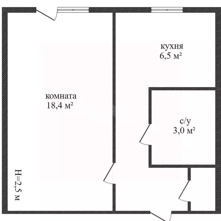 1-к кв. Костромская область, Кострома ул. Димитрова, 39 (28.9 м) - Фото 1