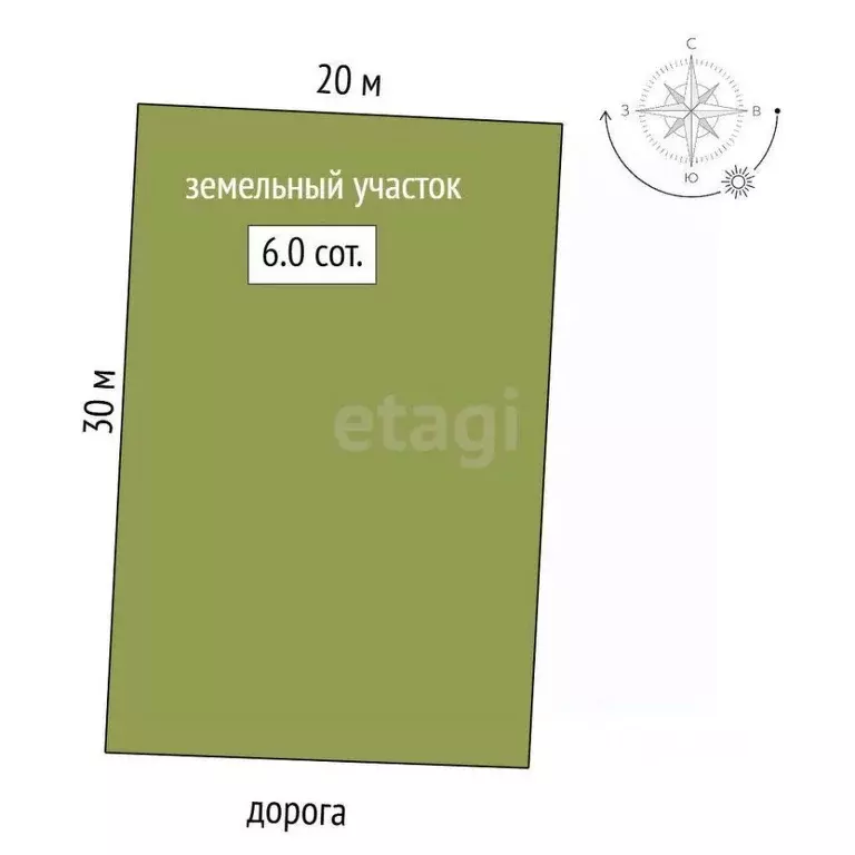 Участок в Ростовская область, Ростов-на-Дону 4-я Мозаичная ул. (6.0 ... - Фото 2