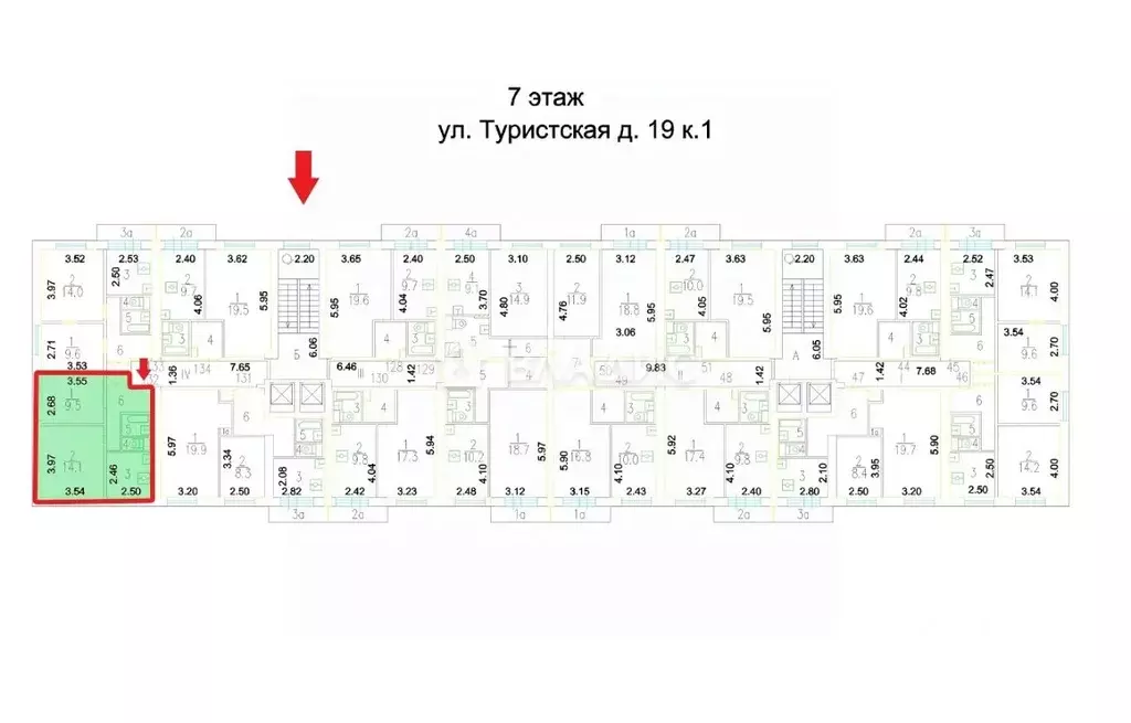 2-к кв. Москва Туристская ул., 19К1 (38.7 м) - Фото 2