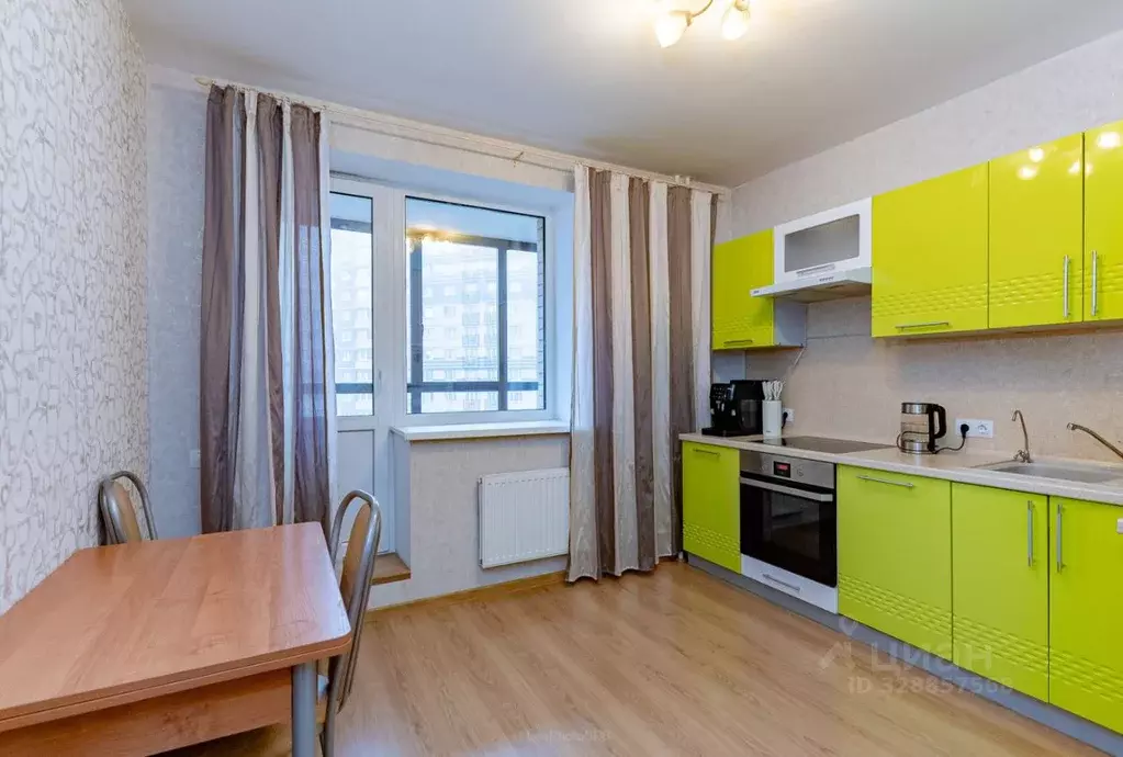 1-к кв. Санкт-Петербург пос. Парголово, Заречная ул., 25 (36.3 м) - Фото 1