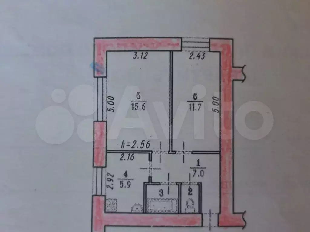 2-к. квартира, 44 м, 1/9 эт. - Фото 0