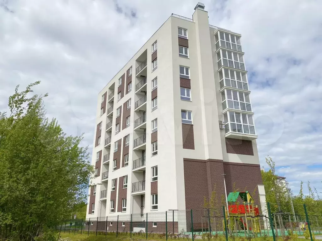 1-к. квартира, 43,7 м, 1/8 эт. - Фото 0