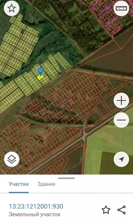 Участок в Мордовия, Саранск городской округ, пос. Пушкино ул. Чкалова ... - Фото 1
