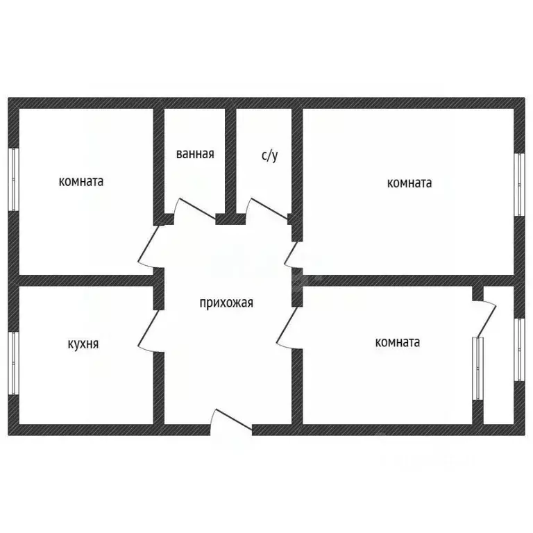 3-к кв. Краснодарский край, Приморско-Ахтарск Первомайская ул., 79 ... - Фото 1