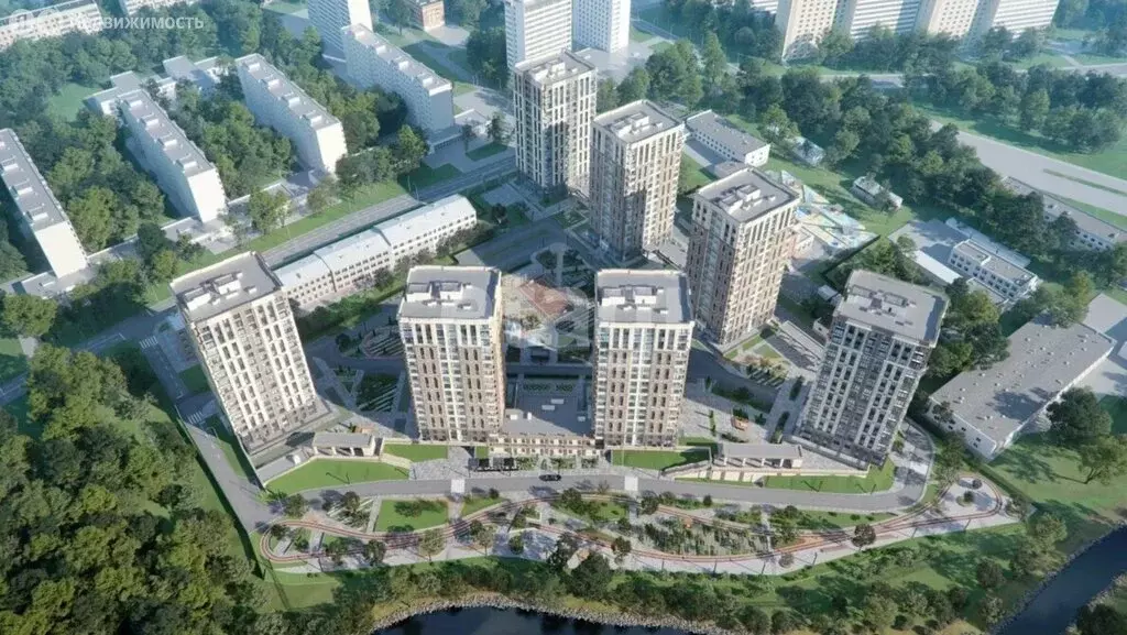 1-комнатная квартира: Москва, Краснобогатырская улица, 38 (40.5 м) - Фото 0