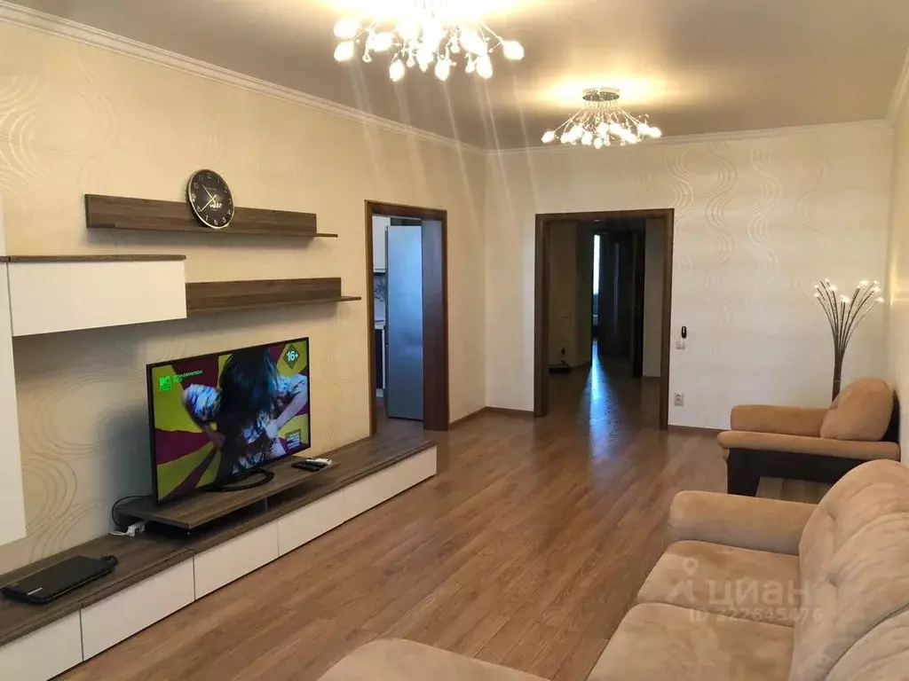 3-к кв. Краснодарский край, Краснодар Юбилейный мкр, ул. Генерала ... - Фото 2