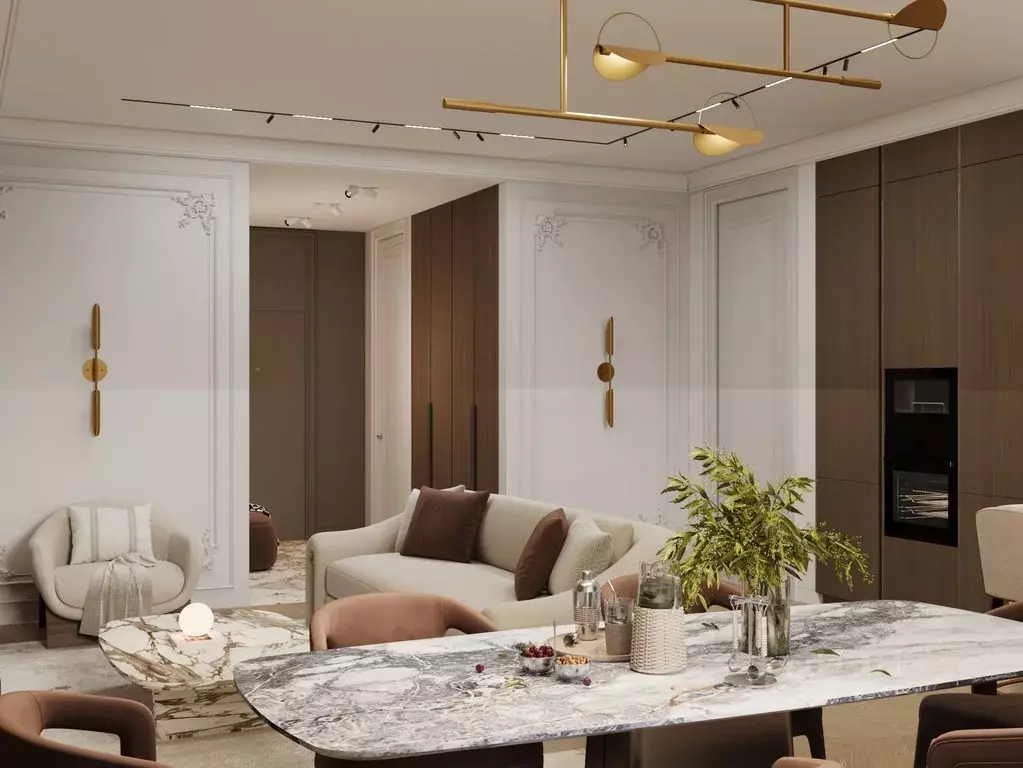 4-к кв. Москва ул. Пресненский Вал, 16С2 (121.0 м) - Фото 1