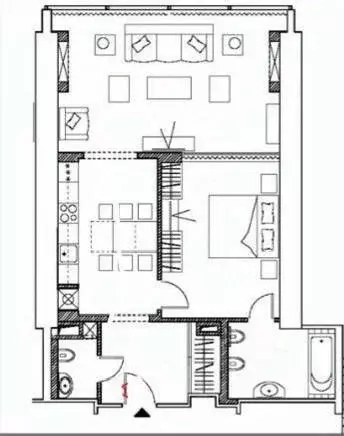 Свободной планировки кв. Москва 2-я Брестская ул., 6 (97.0 м) - Фото 2