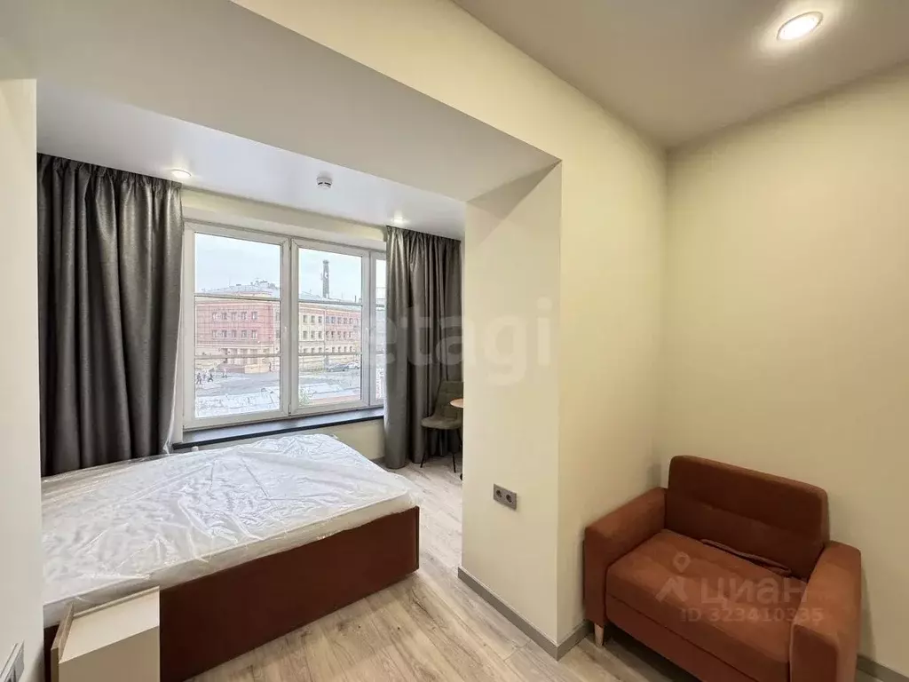 Студия Санкт-Петербург ул. Константина Заслонова, 8Б (18.3 м) - Фото 2