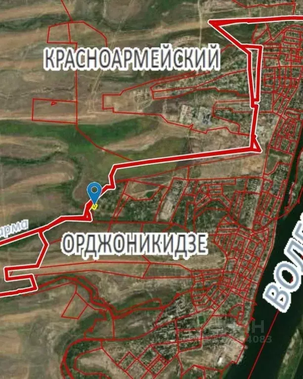 Участок в Астраханская область, Астрахань Волга садовое товарищество, ... - Фото 2