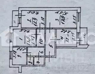 4-к кв. Белгородская область, Белгород ул. Щорса, 49 (84.1 м) - Фото 2
