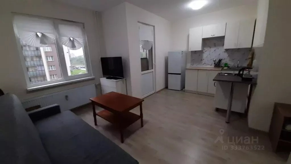 Студия Ленинградская область, Кировск Новая ул., 31 (23.0 м) - Фото 2
