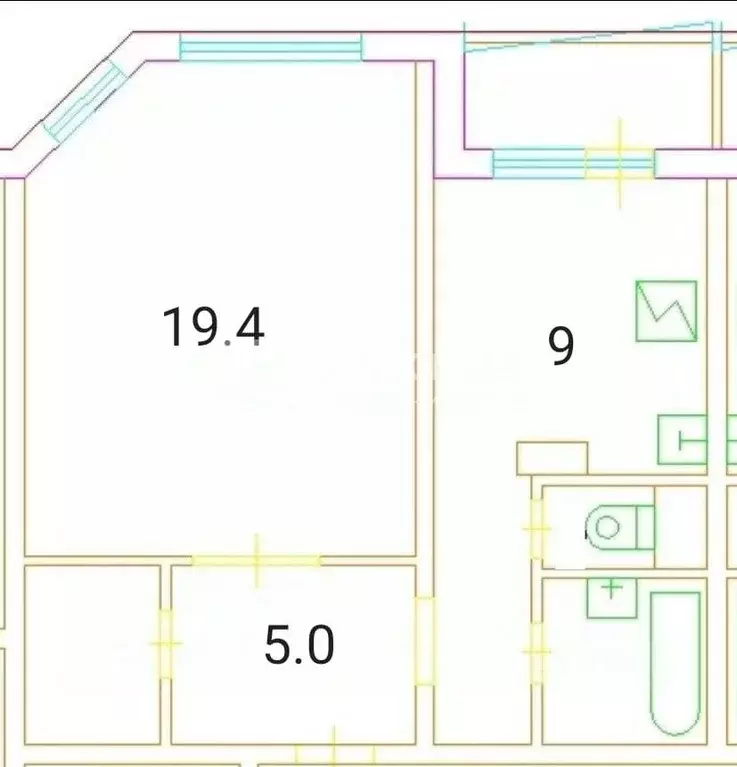 1-к кв. Москва ул. Маршала Савицкого, 16 (42.0 м) - Фото 1