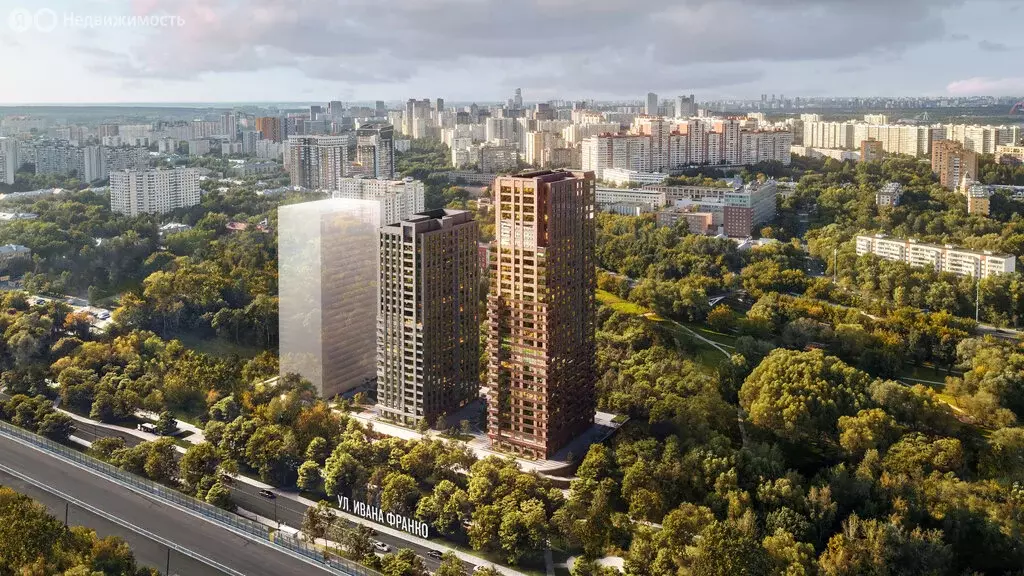 2-комнатная квартира: Москва, улица Ивана Франко, 20к2 (54.2 м) - Фото 1