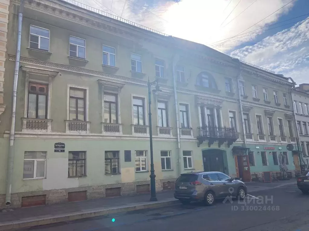 Помещение свободного назначения в Санкт-Петербург Гагаринская ул., 16 ... - Фото 1