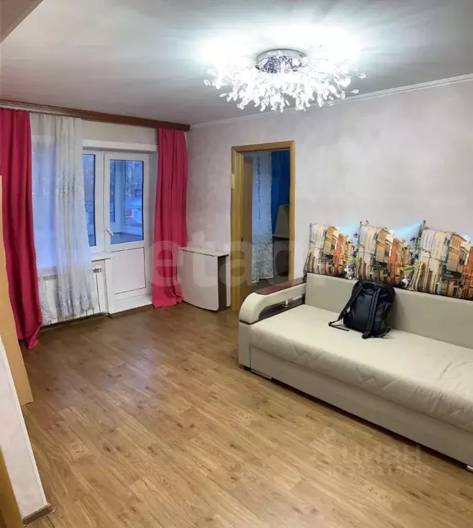 2-к кв. Сахалинская область, Южно-Сахалинск 3-й мкр, ул. Красная (44.0 ... - Фото 2