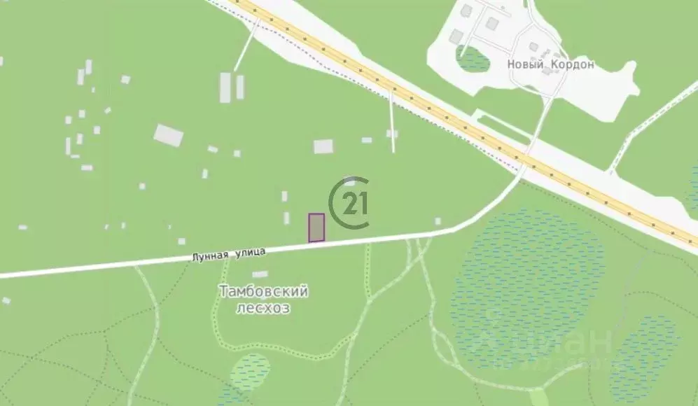 Участок в Тамбовская область, Тамбов Луговая ул. (10.06 сот.) - Фото 1