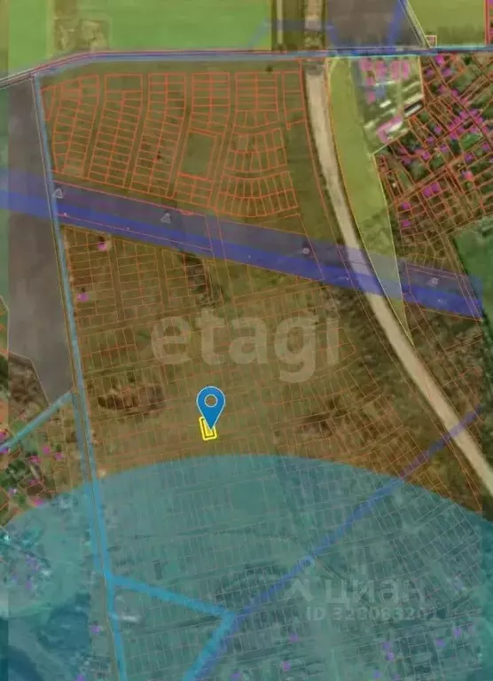 Участок в Псковская область, Псковский район, Завеличенская волость, ... - Фото 1