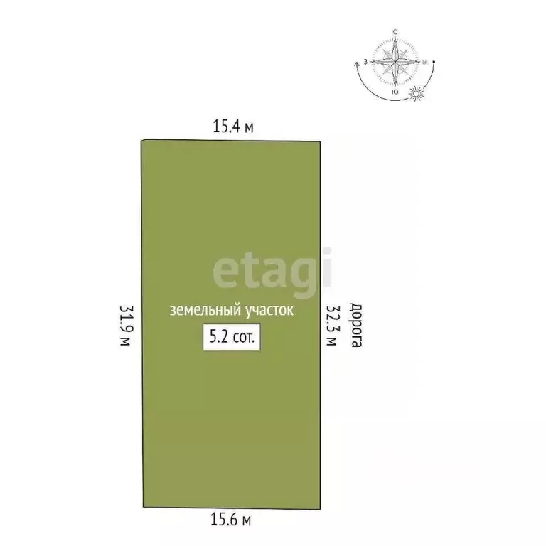 Участок в Ростовская область, Аксайский район, Щепкинское с/пос, пос. ... - Фото 2