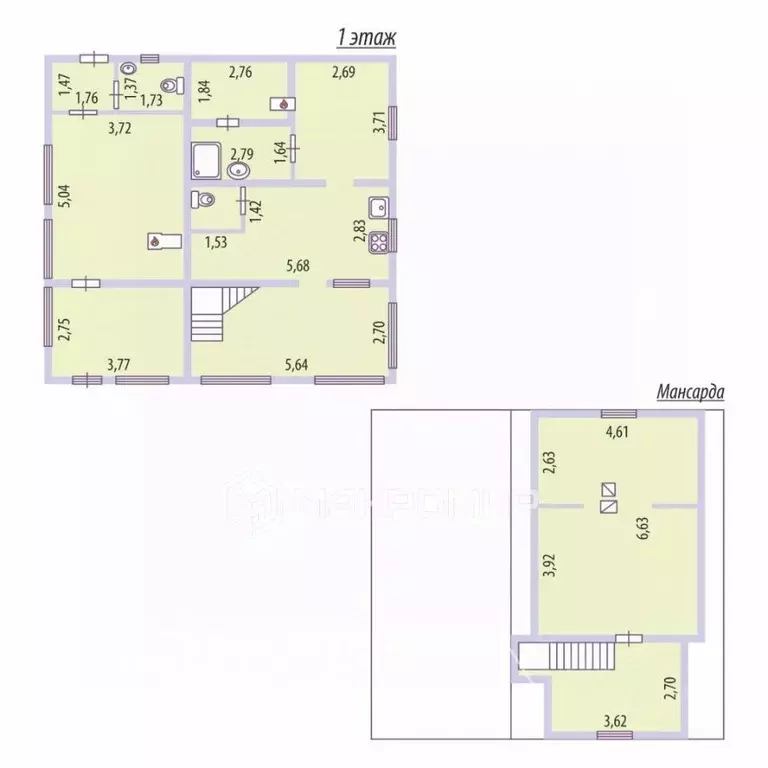 Дом в Ленинградская область, Выборгский район, Первомайское с/пос, ... - Фото 1