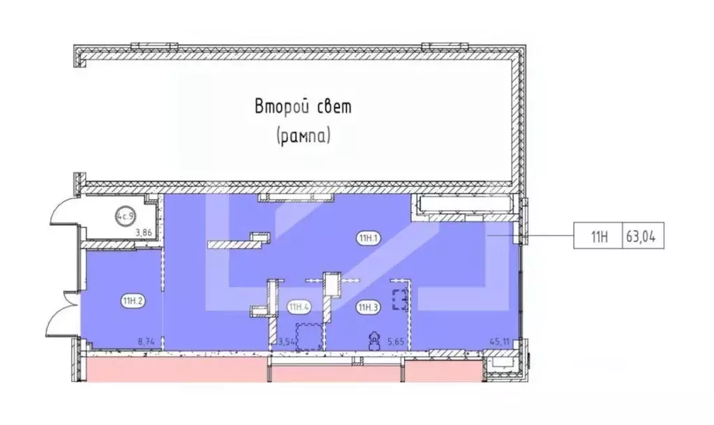 Помещение свободного назначения в Московская область, Красногорск ... - Фото 1