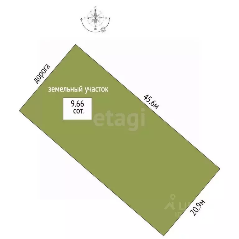 Участок в Краснодарский край, Северский район, Калужское с/пос, ... - Фото 2