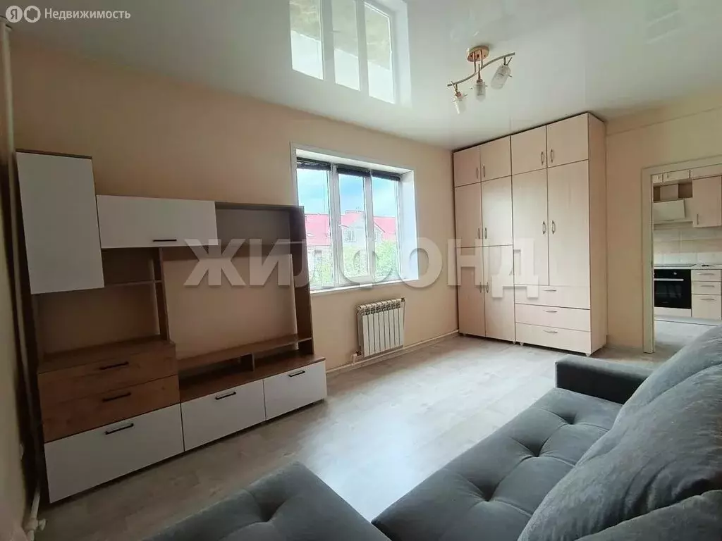 Квартира-студия: посёлок Октябрьский, Локтинская улица, 8 (44.3 м) - Фото 1