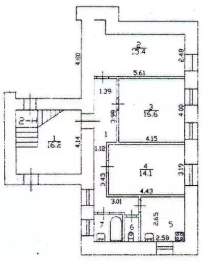 Квартира, 3 комнаты, 69.7 м - Фото 0